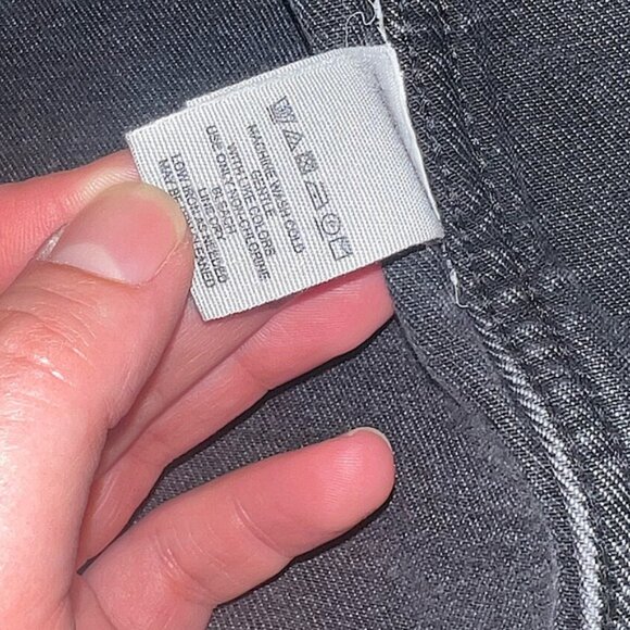 Host Pick⭐️Free People Moonchild Denim Distressed Black Jacket - Picture 13 of 15